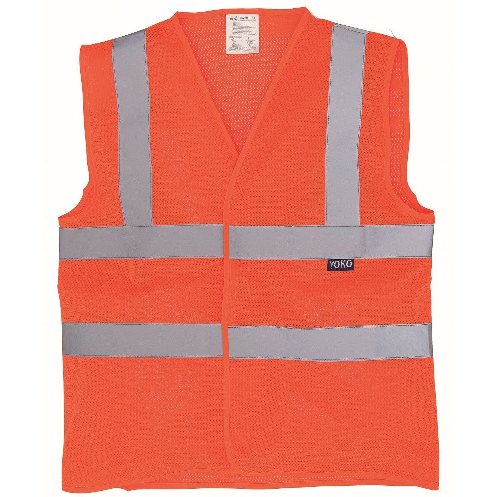Yoko Mens Top Cool Open Mesh 2 Band And Braces Waistcoat