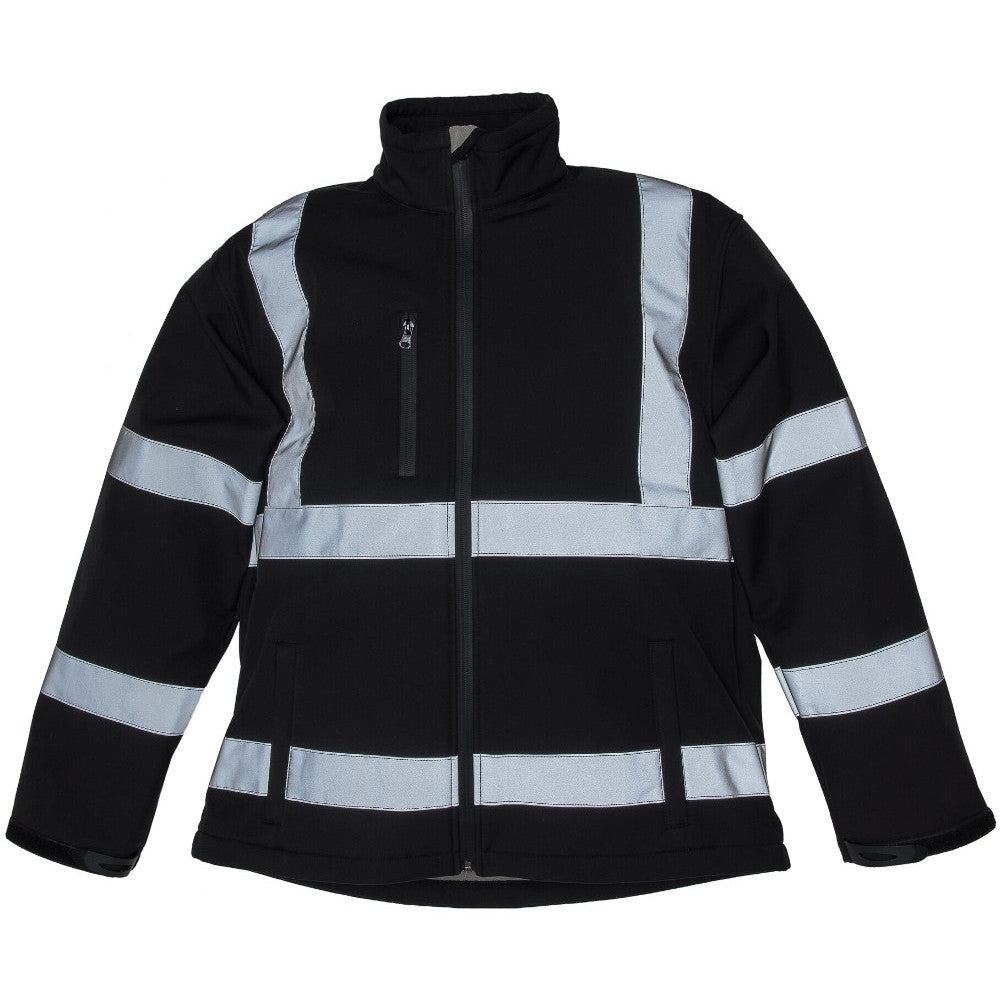Yoko Mens High Vis Breathable Softshell Jacket