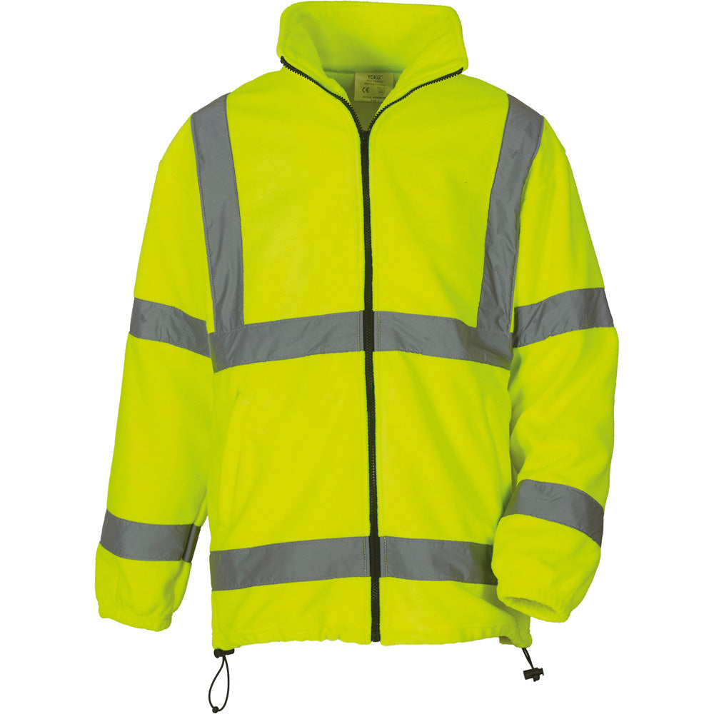 Yoko Mens High Vis Heavyweight Fleece Jacket