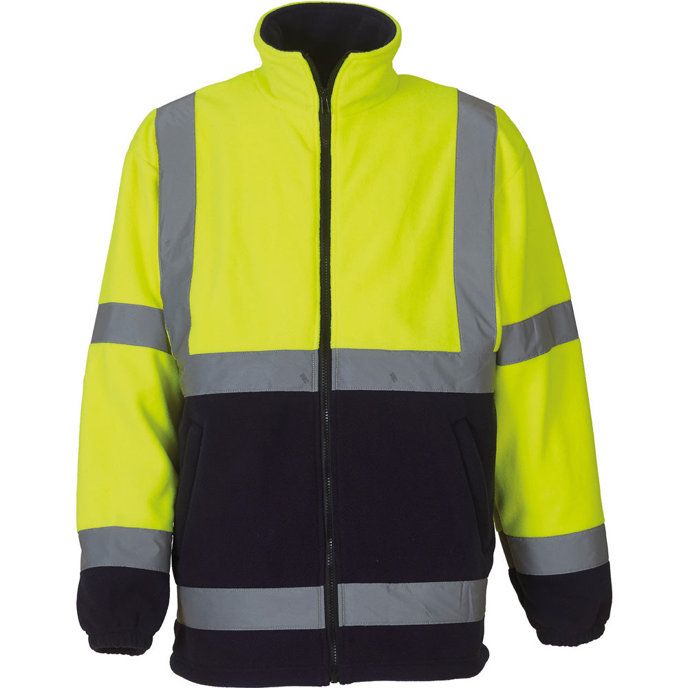 Yoko Mens High Vis Heavyweight Fleece Jacket