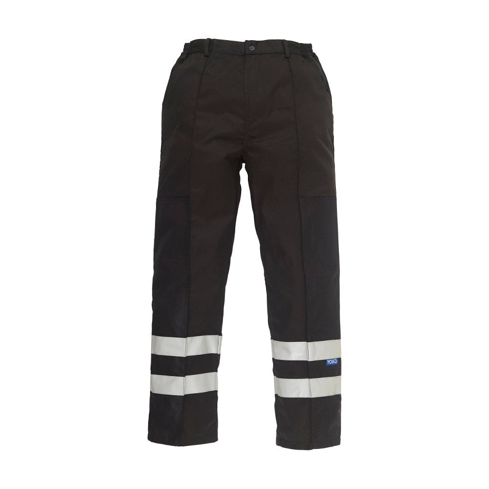 Yoko Mens Reflective Polycotton Ballistic Trousers
