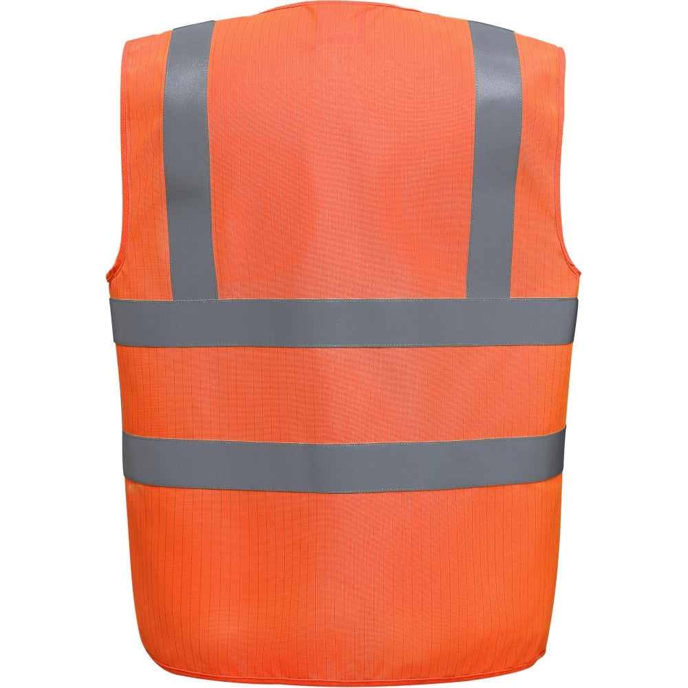 Yoko Mens Flame Retardant Class 2 Hi Vis Waistcoat