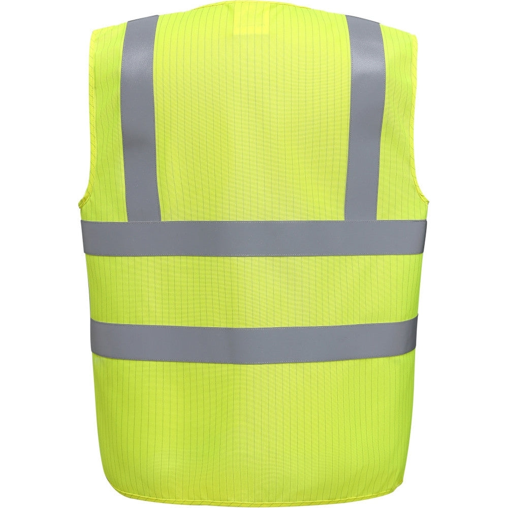 Yoko Mens Flame Retardant Class 2 Hi Vis Waistcoat