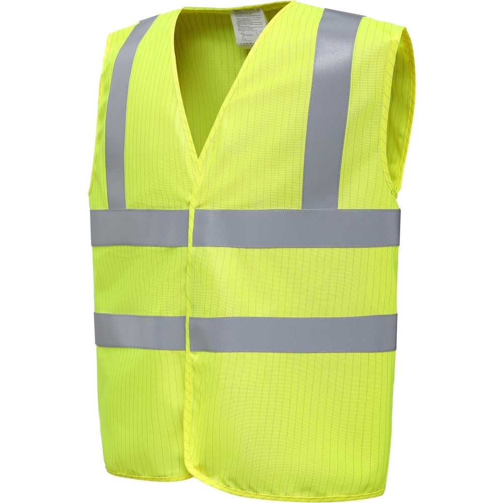 Yoko Mens Flame Retardant Class 2 Hi Vis Waistcoat