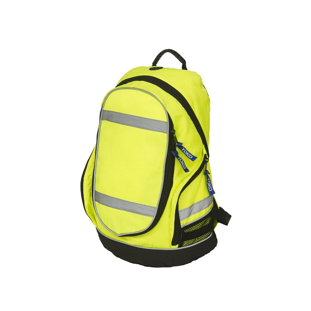Yoko Mens Hi Vis London Waterproof Safety Rucksack 23 Litres