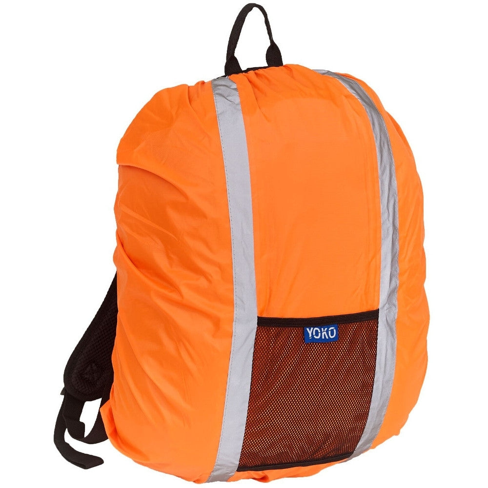 Yoko Mens Hi Vis Elasticated Rucksack Safety Covers 20-25 Litres