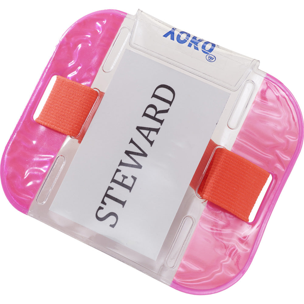 Yoko Unisex Waterproof Id Card & Name Tag Arm Bands