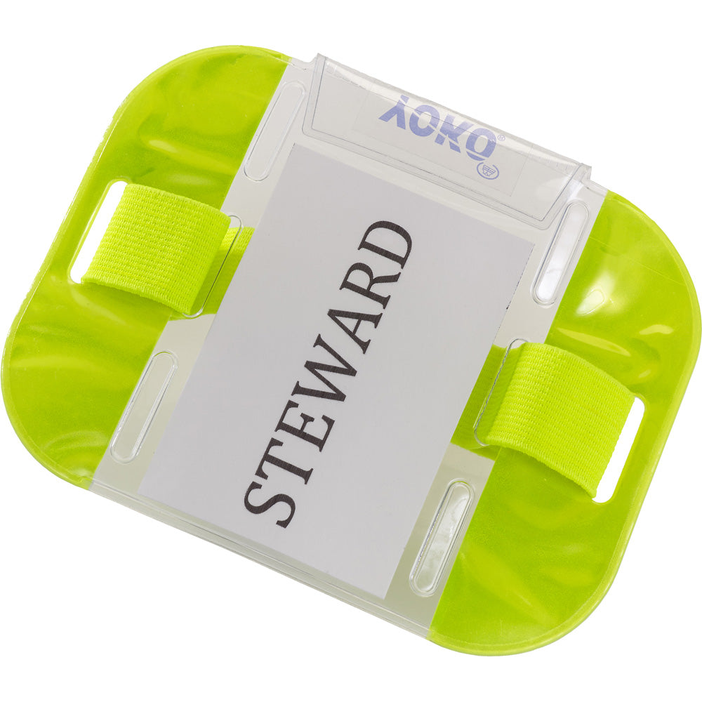 Yoko Unisex Waterproof Id Card & Name Tag Arm Bands