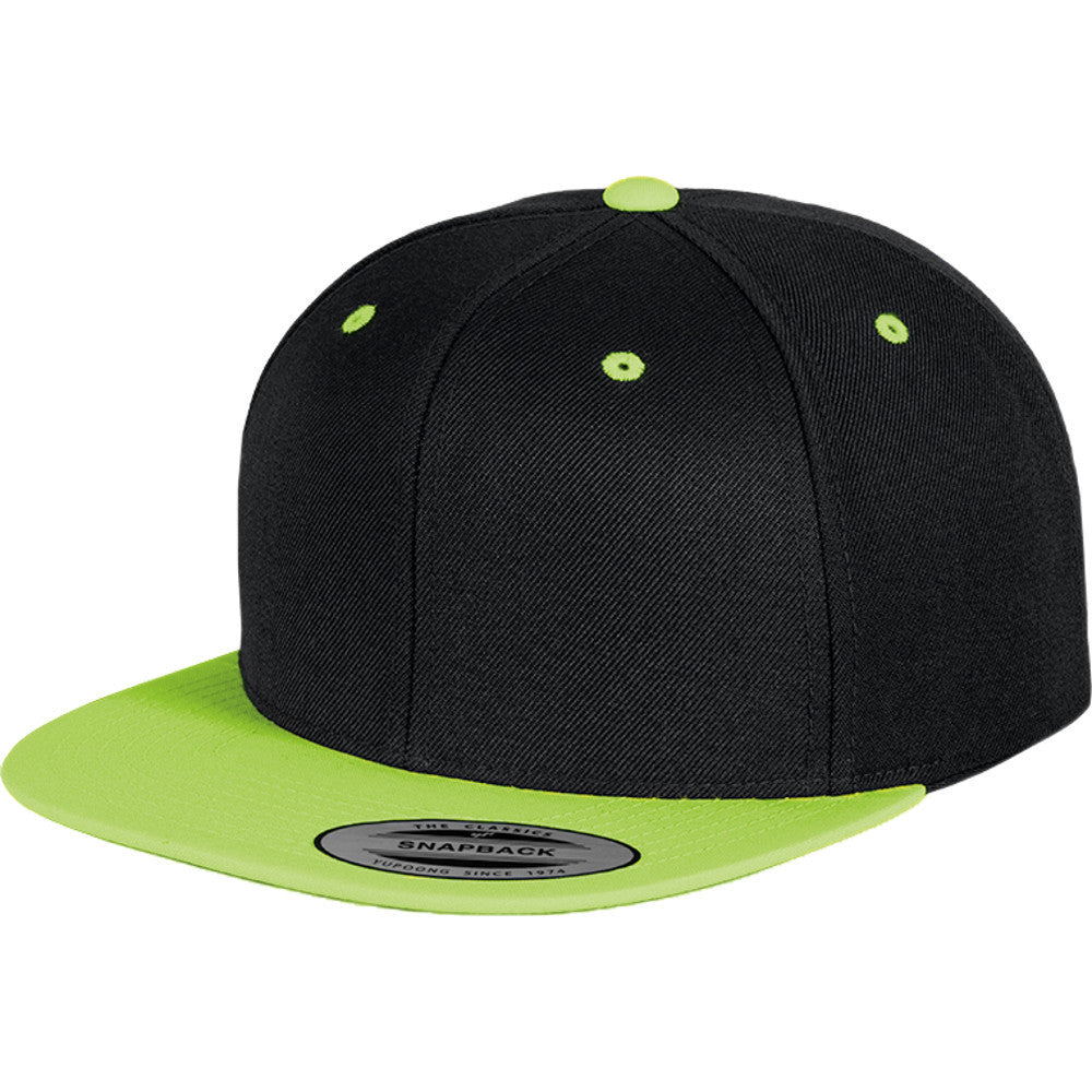 Flexfit by Yupoong Mens The Classic Snapback 2 Tone Cap