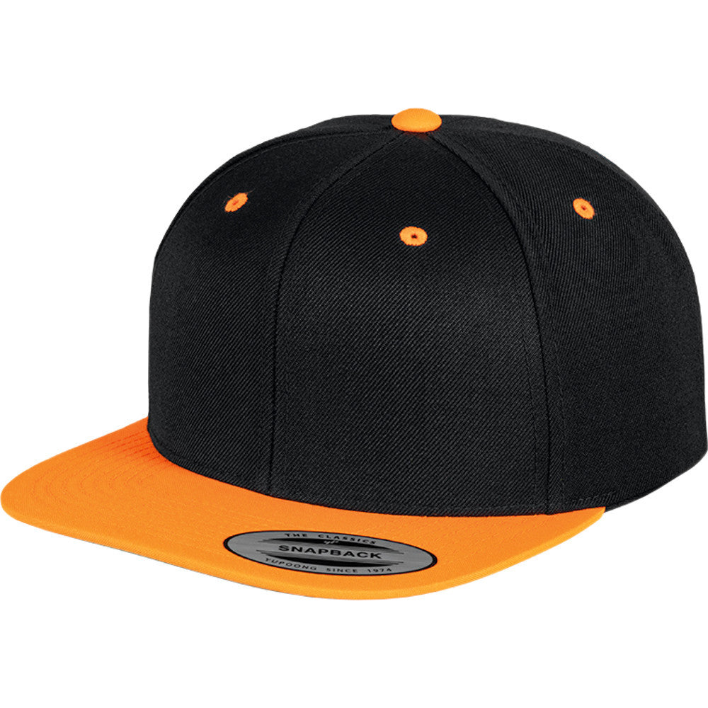 Flexfit by Yupoong Mens The Classic Snapback 2 Tone Cap