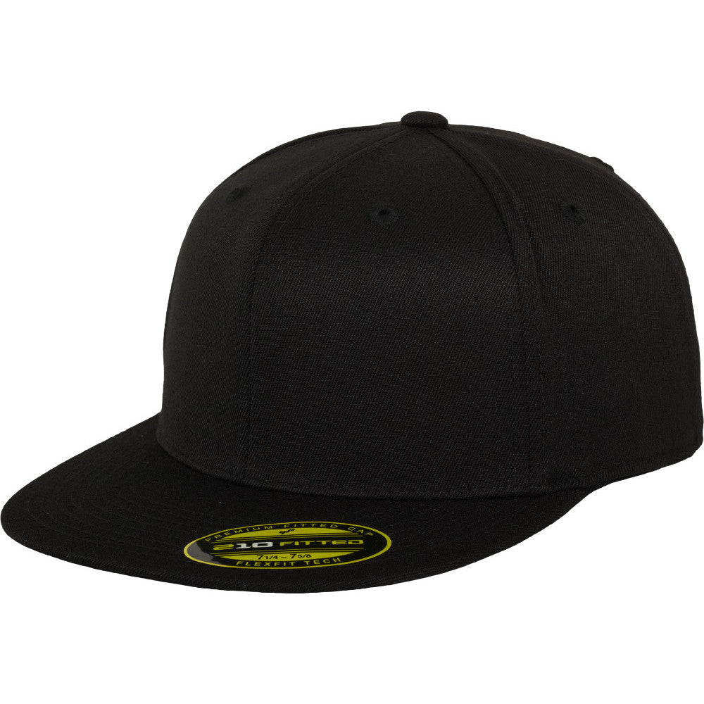 Flexfit by Yupoong Mens Premium 210 Premium Wool Fitted Baseball Cap