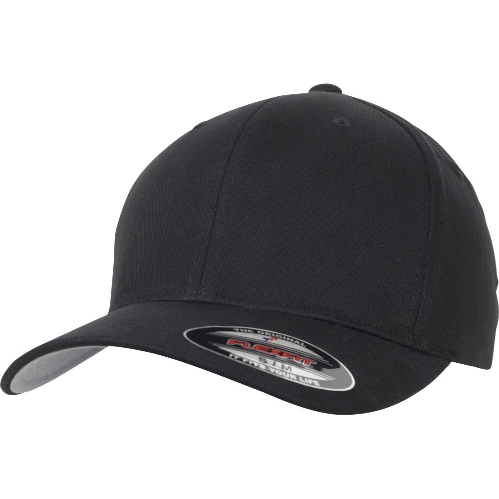 Flexfit by Yupoong Mens Flexfit Brushed Twill Baseball Cap