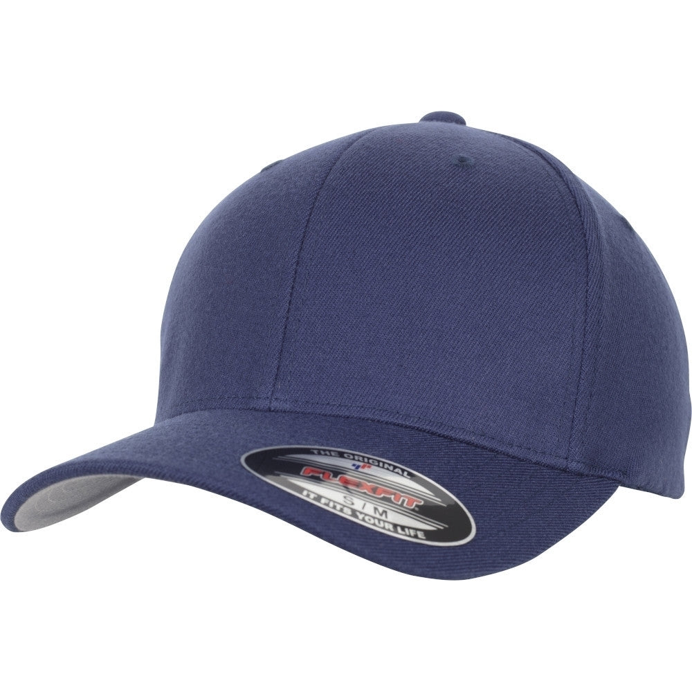 Flexfit by Yupoong Mens Flexfit Wool Blend Baseball Cap