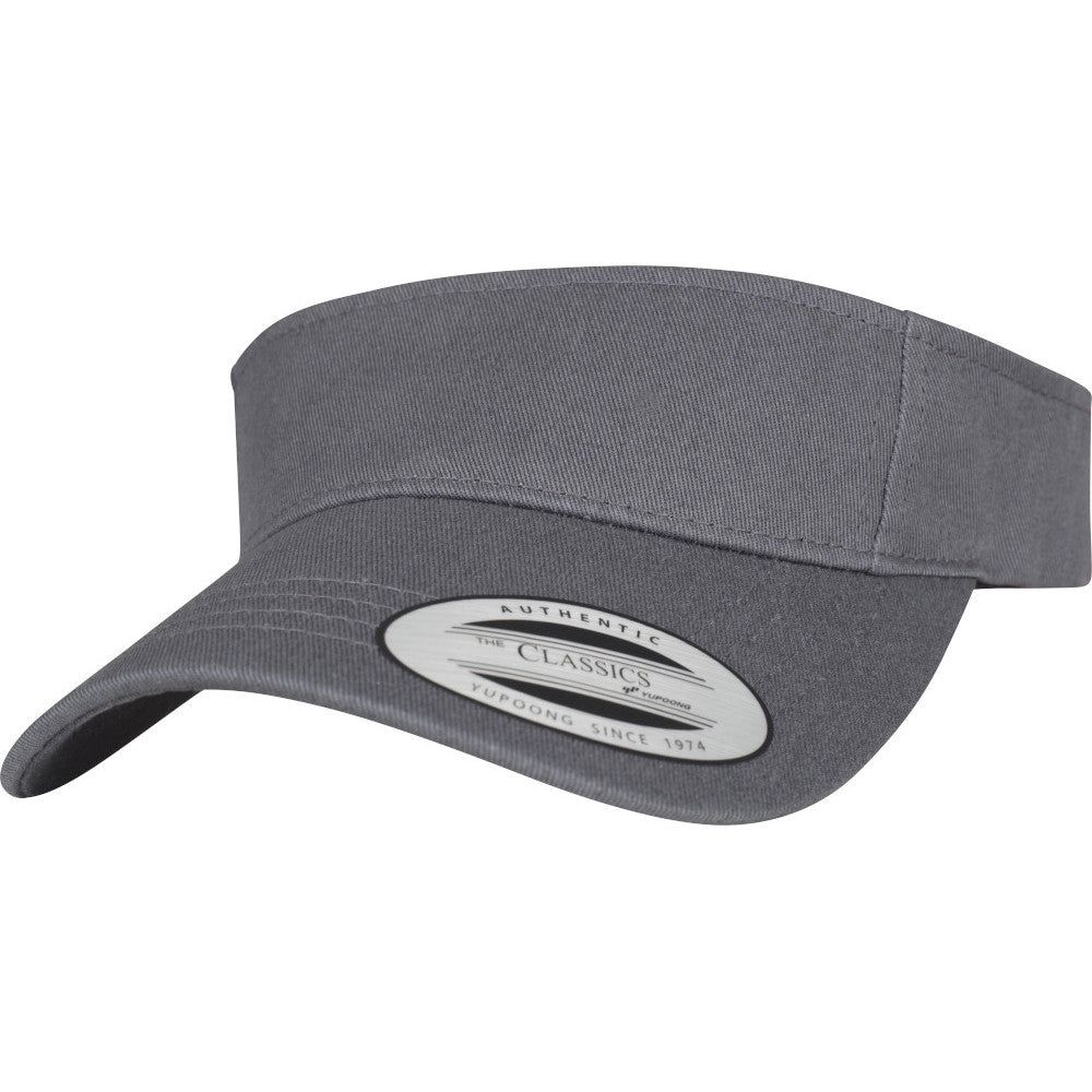 Flexfit by Yupoong Mens Curved Cotton Visor Cap Hat