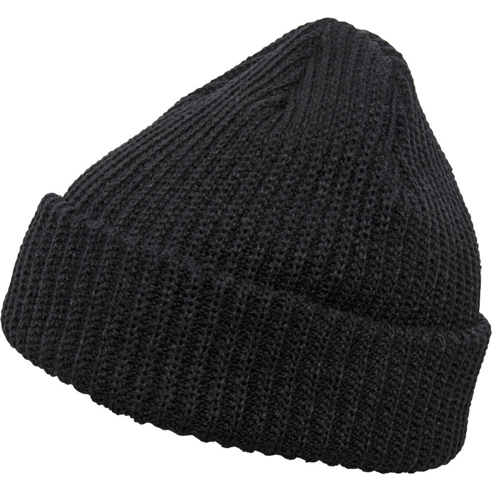 Flexfit by Yupoong Mens Rib Turnup Warm Beanie Hat