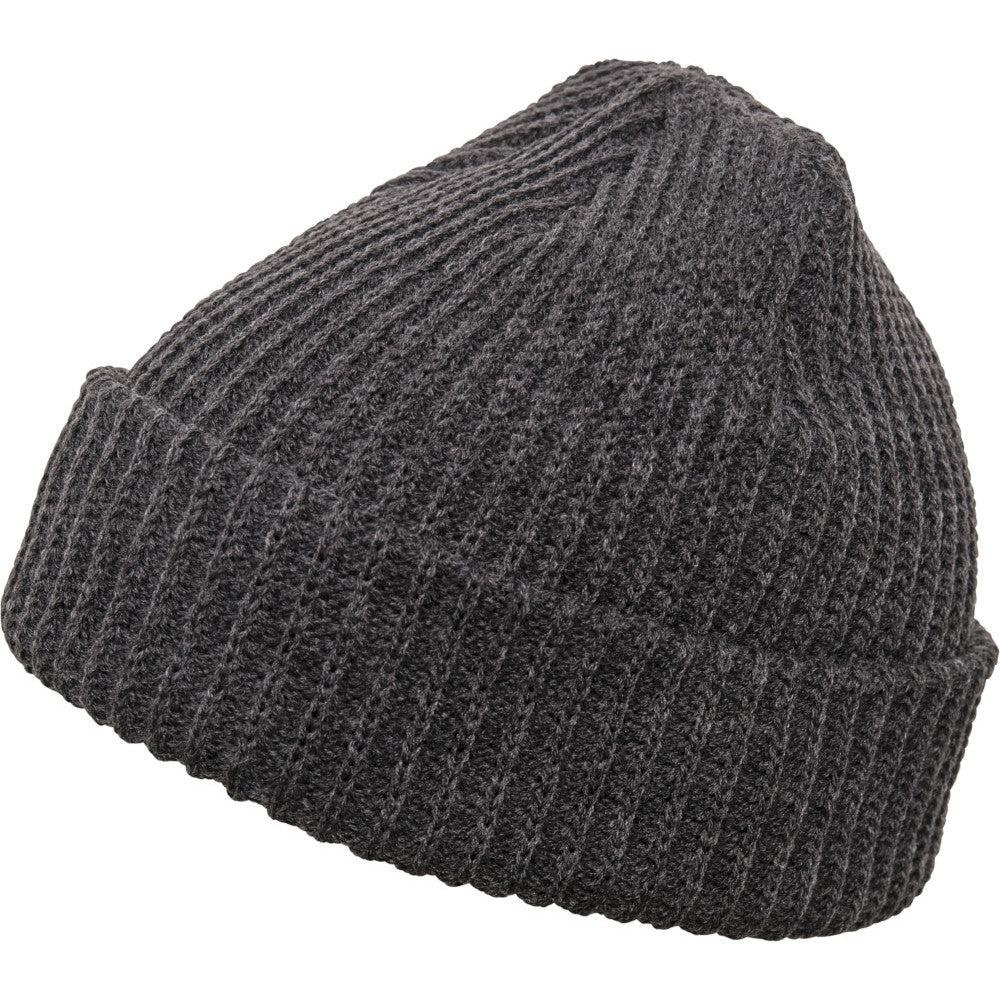 Flexfit by Yupoong Mens Rib Turnup Warm Beanie Hat