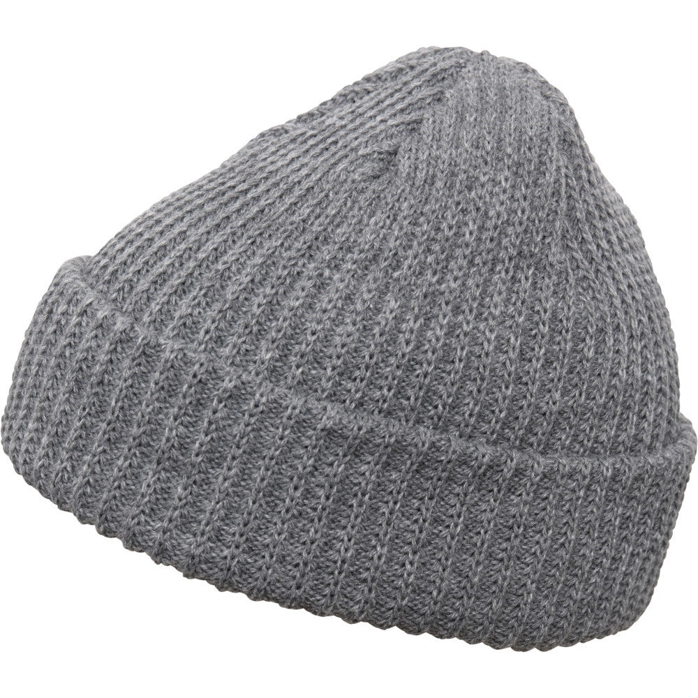 Flexfit by Yupoong Mens Rib Turnup Warm Beanie Hat