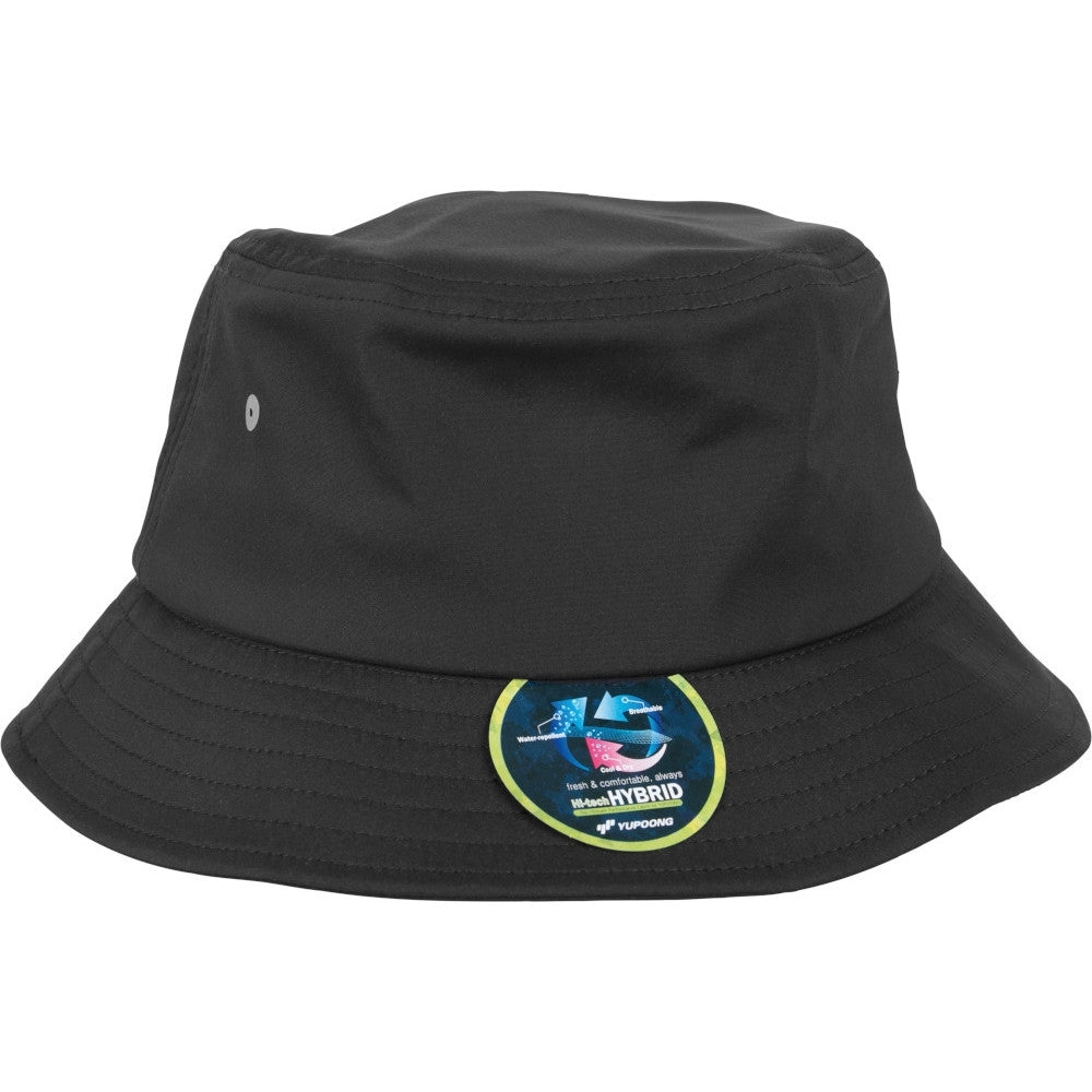 Flexfit by Yupoong Mens Nylon Breathable Bucket Hat