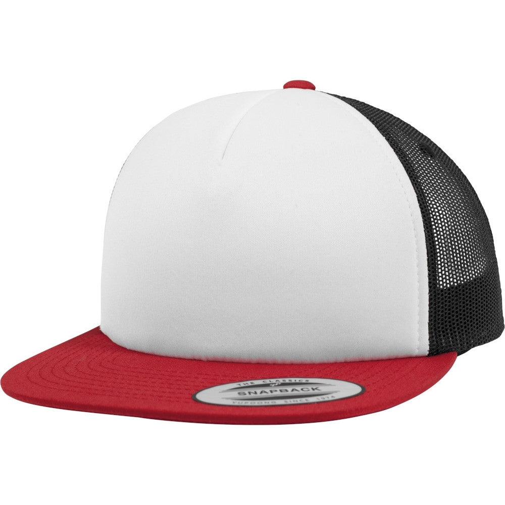 Flexfit by Yupoong Mens Foam Polyester Snapback Trucker Cap