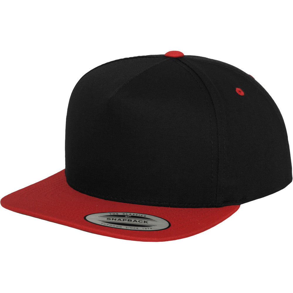 Flexfit by Yupoong Mens Classic 5 Panel Snapback Cap