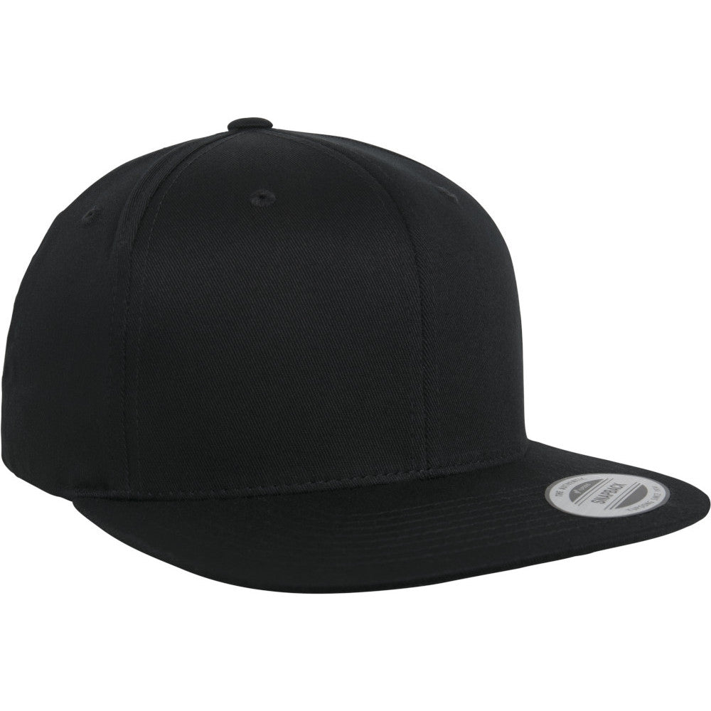 Flexfit by Yupoong Mens Organic Cotton Snapback Baseball Cap