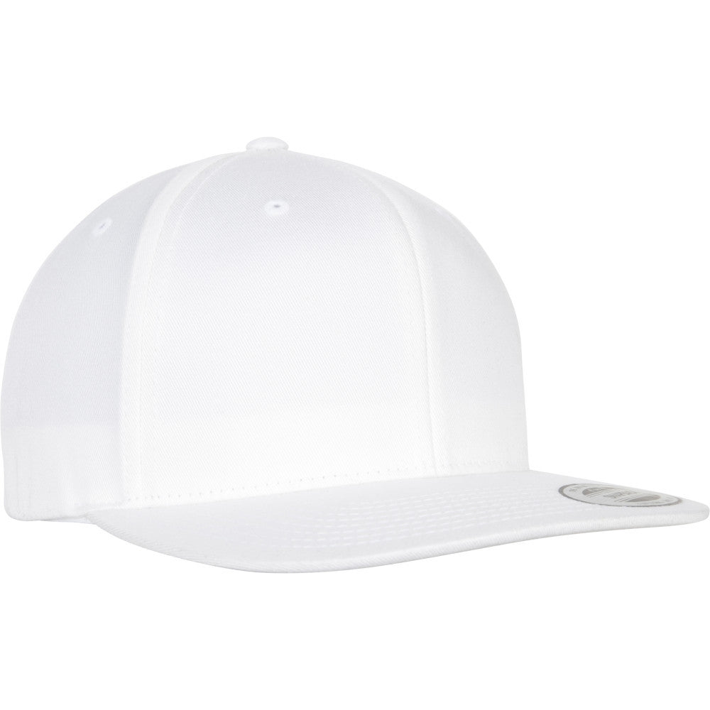 Flexfit by Yupoong Mens Organic Cotton Snapback Baseball Cap