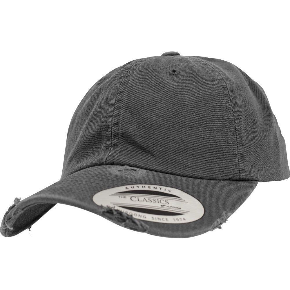 Flexfit by Yupoong Mens Low Profile Destroyed Baseball Cap