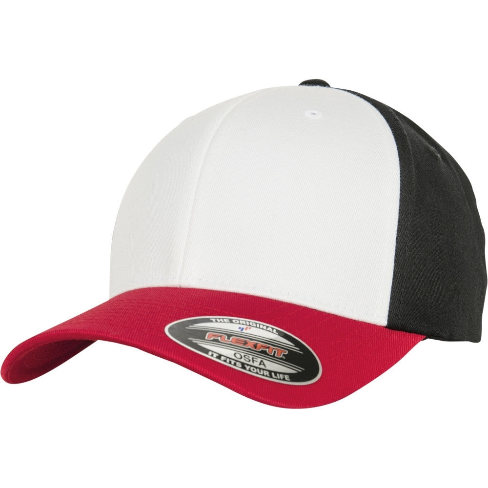 Flexfit by Yupoong Mens 3 Tone Flexfit Baseball Cap