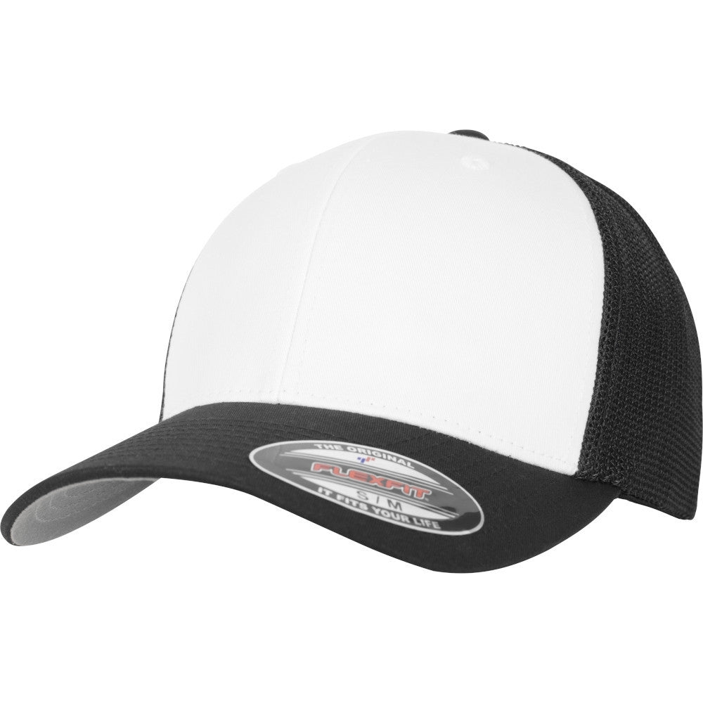 Flexfit by Yupoong Mens Flexfit Mesh Coloured Trucker Cap