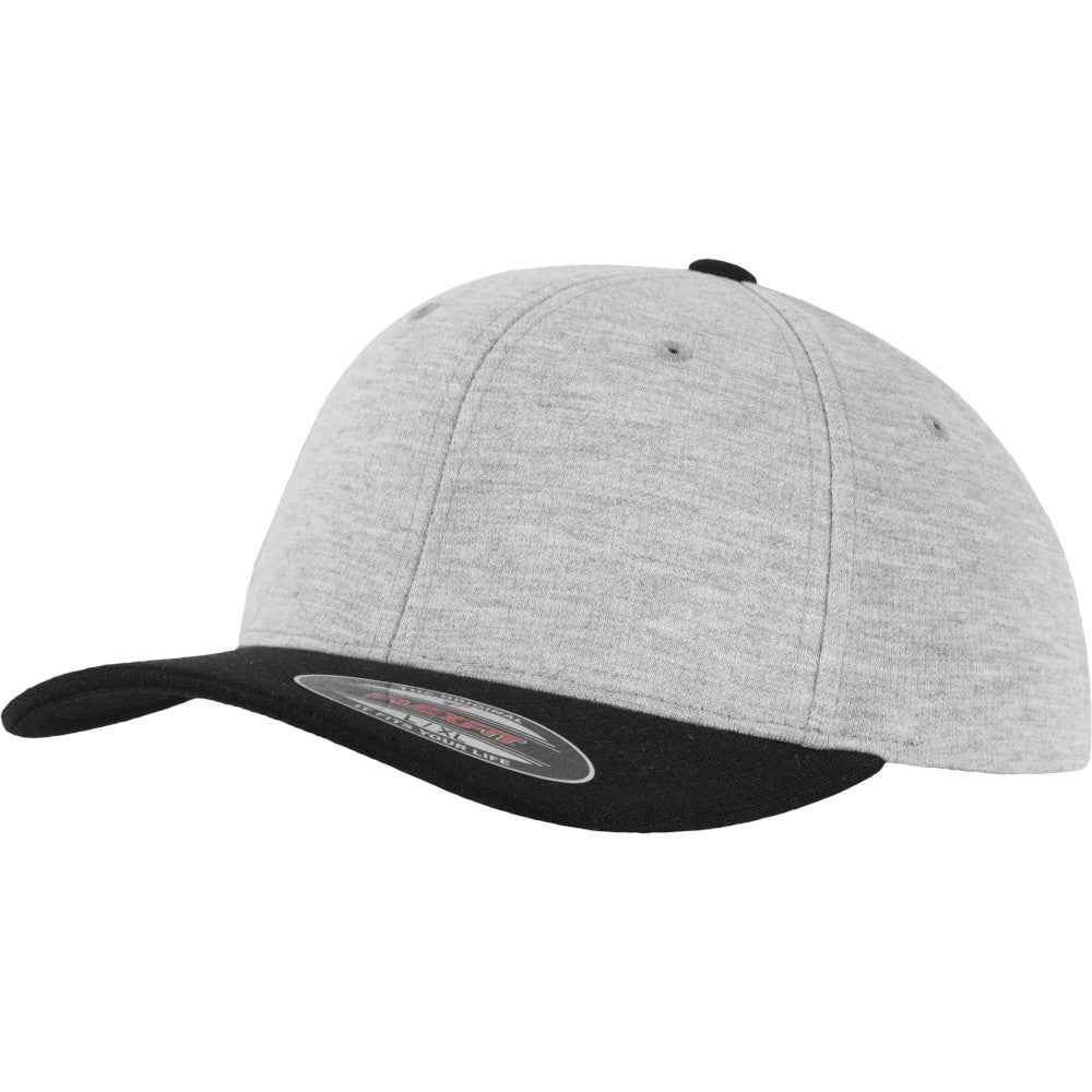 Flexfit by Yupoong Mens Flexfit Double Jersey Baseball Cap