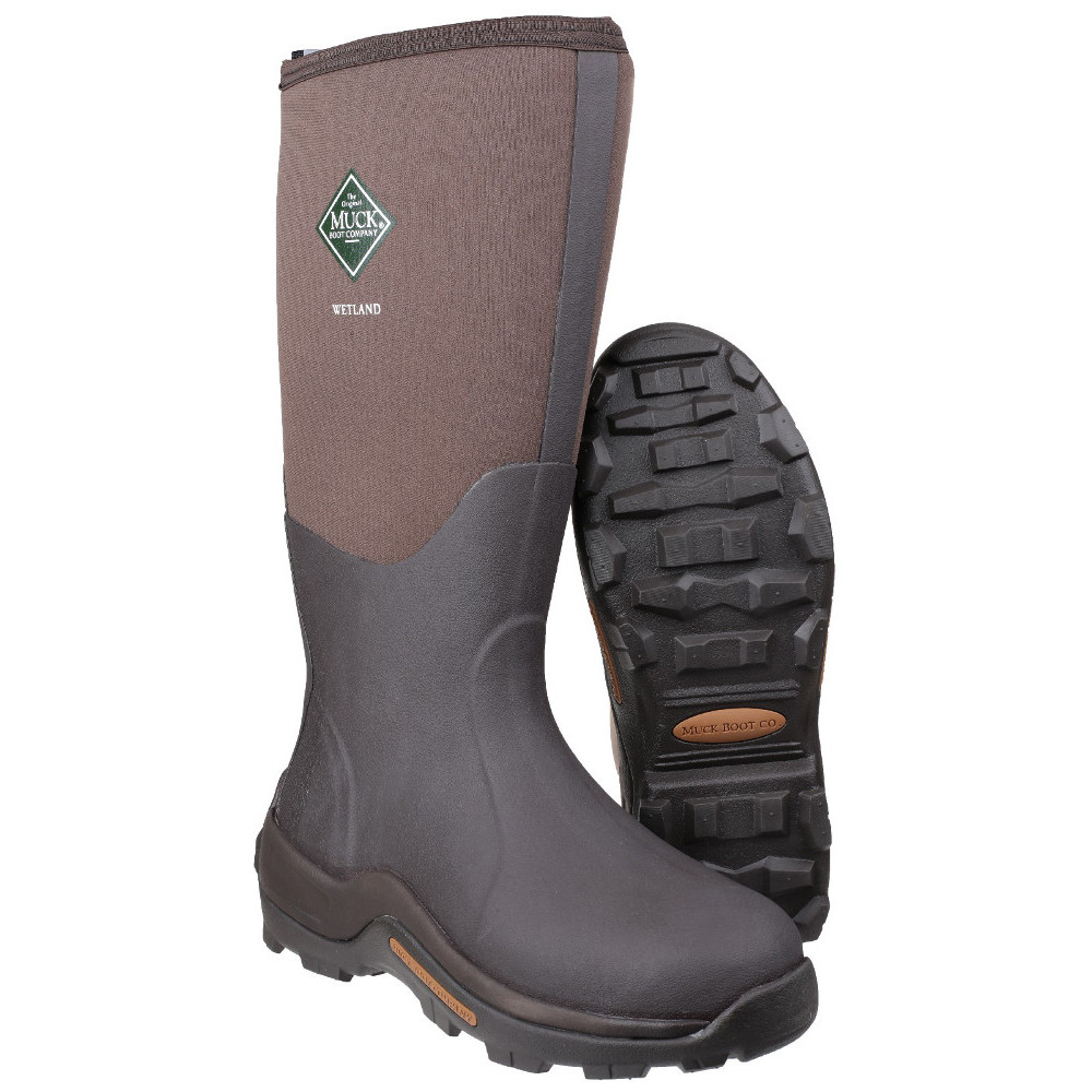 Muck Boots Mens Wetland High Breathable Reinforced Wellington Boot | eBay
