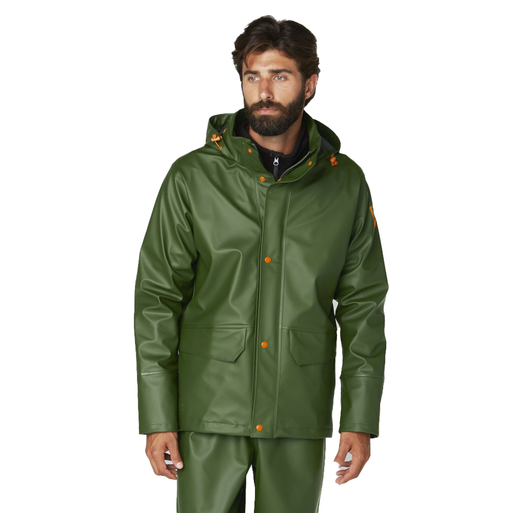 Helly Hansen Mens Gale Waterproof Rain Workwear Jacket | eBay
