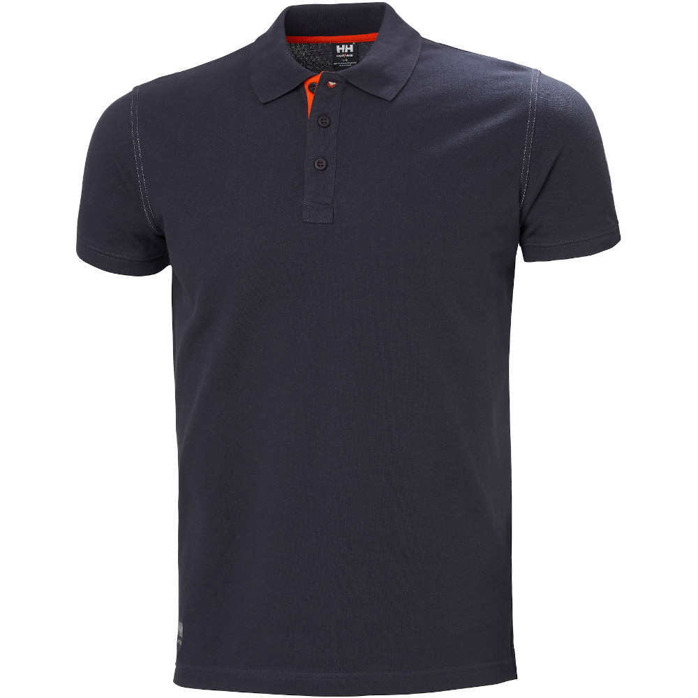 Helly Hansen Mens Oxford Versatile Contrast Short Sleeve Polo Shirt | eBay
