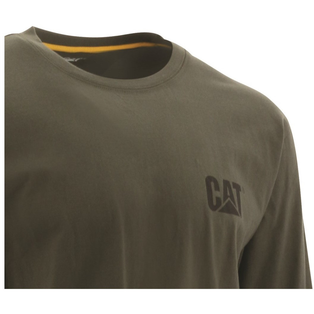 Caterpillar Mens Trademark Logo Cotton T Shirt | eBay