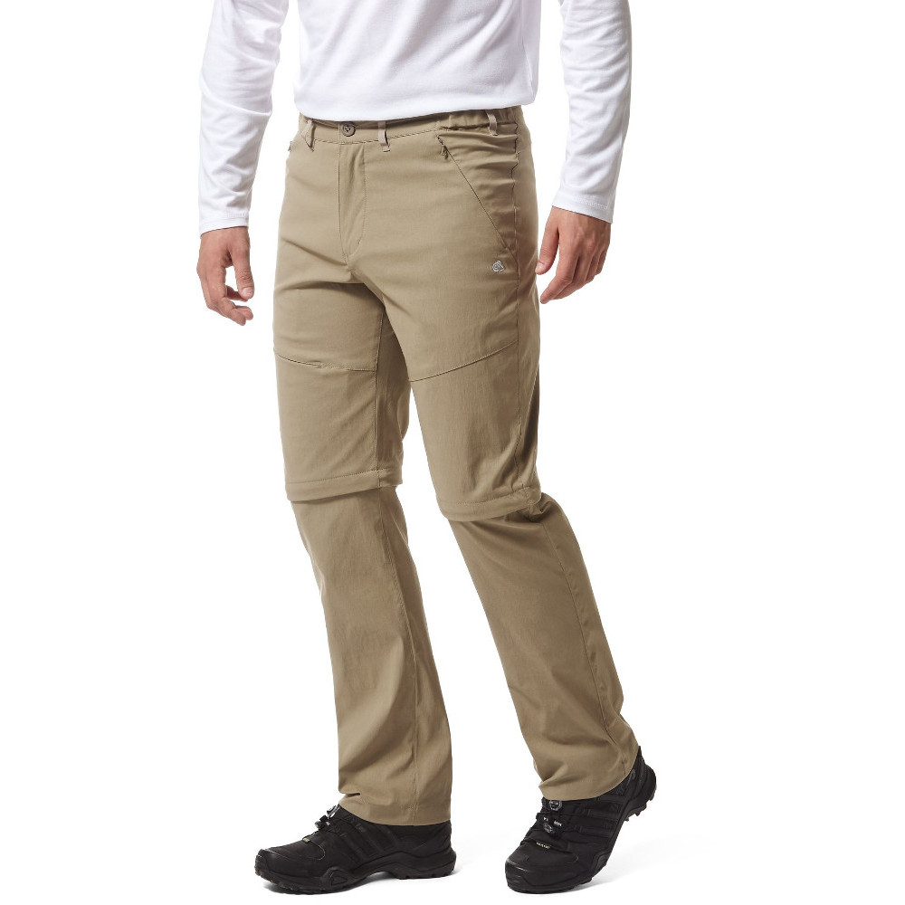 Craghoppers Mens' Kiwi Pro Convertible Zip-Off Trousers Size 34R 