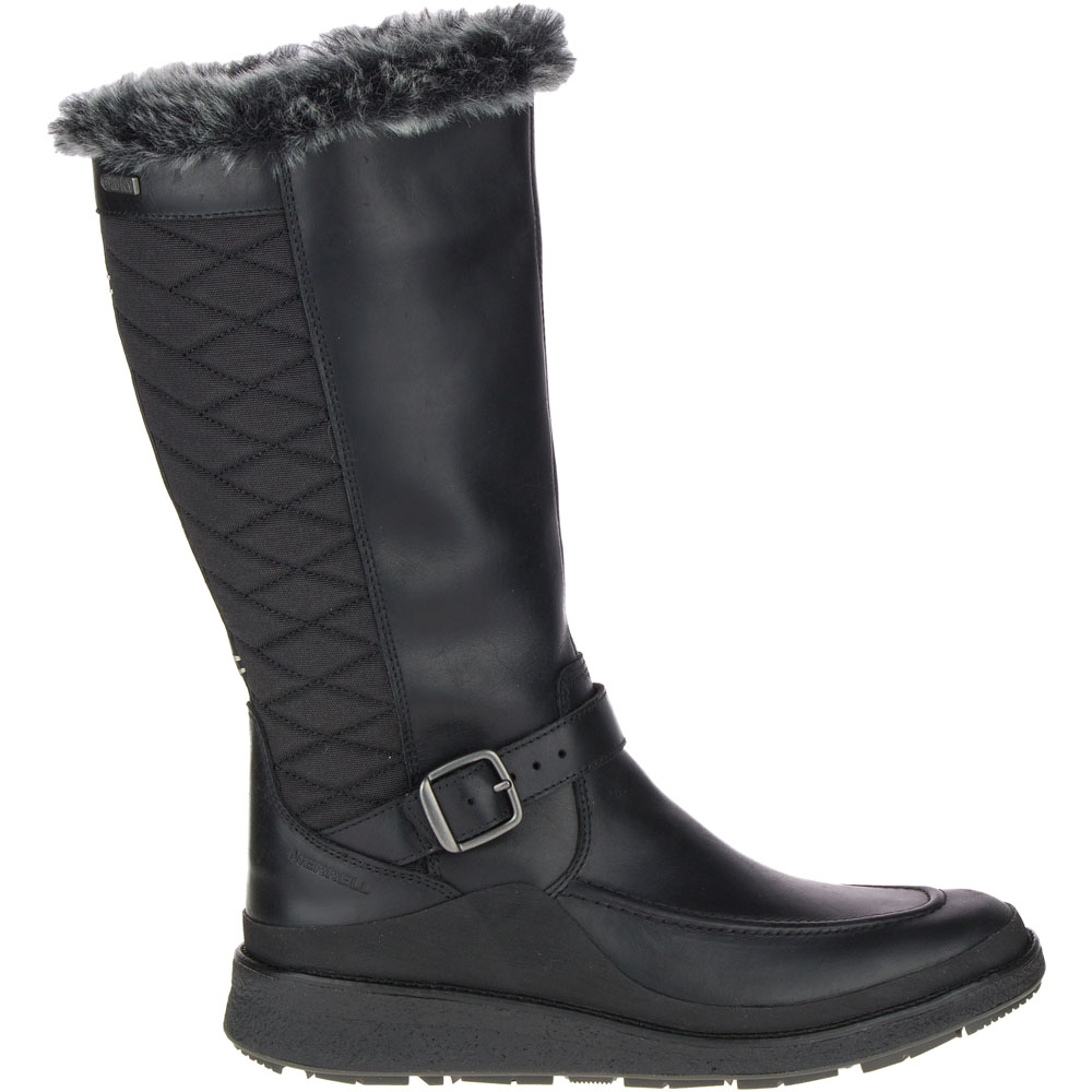 Merrell Womens/Ladies Tremblant Ezra Tall Waterproof Ice Winter Boots ...