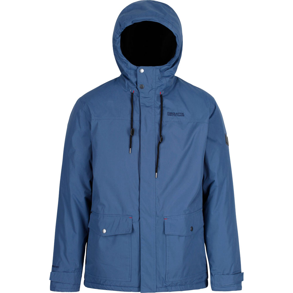 Regatta Mens Syrus Hydrafort Durable Waterproof Hooded Coat Jacket | eBay