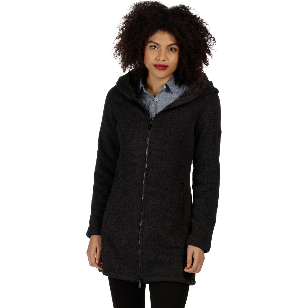 Regatta Womens/Ladies Radella II Long Length Hooded Fleece Jacket | eBay