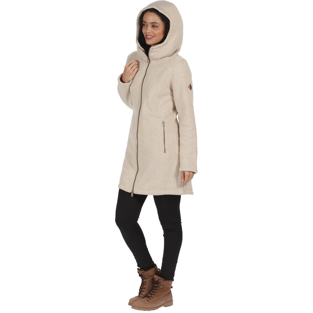 Regatta Womens/Ladies Radella II Long Length Hooded Fleece Jacket | eBay
