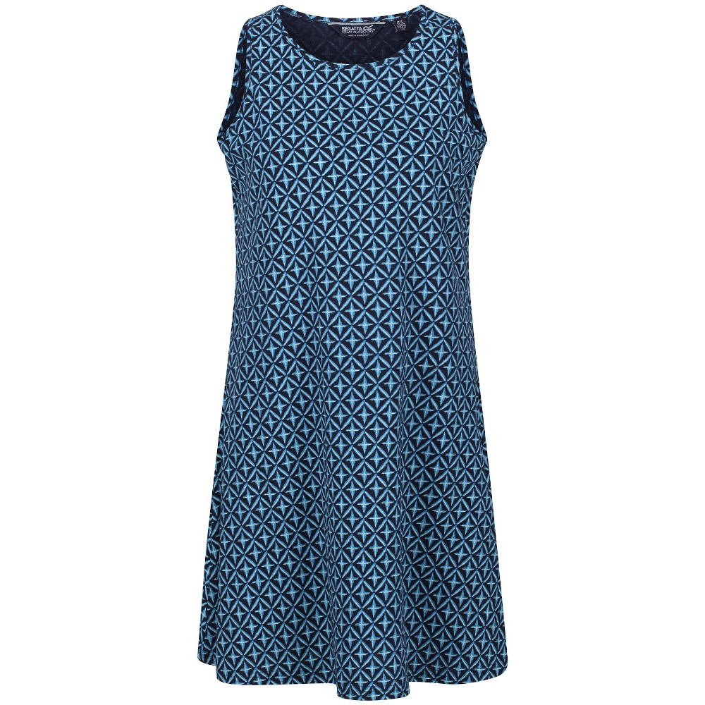 Regatta Womens Kaimana Printed Jersey Swing Silhouette Dress | eBay