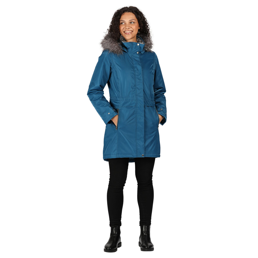 Regatta Womens Lexis Waterproof Insulated Parka Coat Jacket | eBay