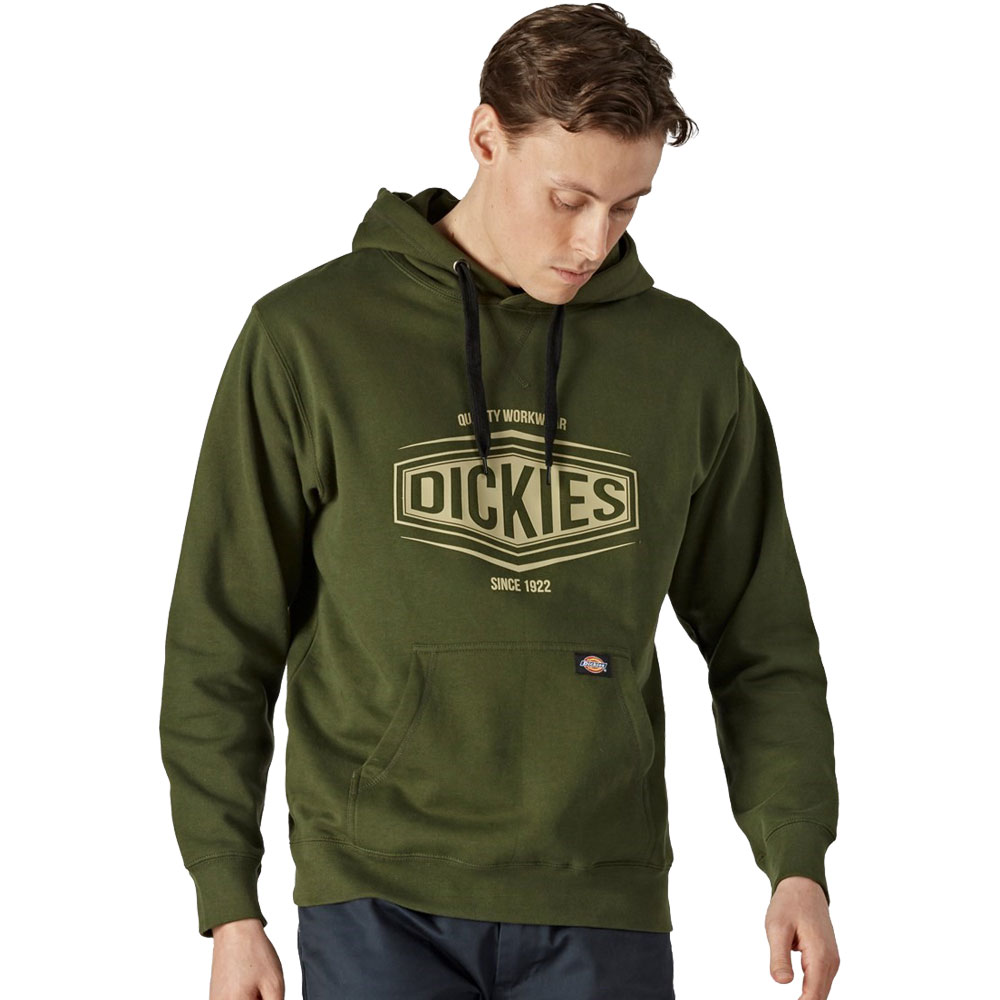 Dickies Mens Rockfield Workwear Cotton Hoodie Sweater | eBay