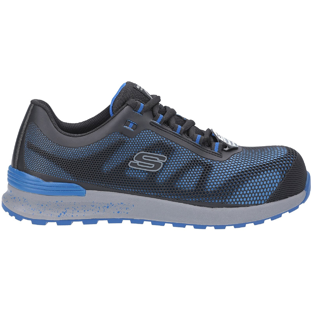 Skechers Mens Bulklin Durable Lightweight Lace Up Trainers | eBay