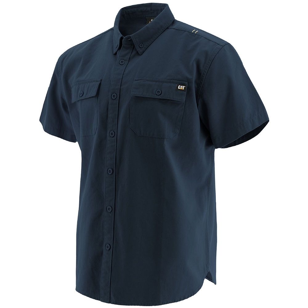 Mens short sleeve work shirts on sale