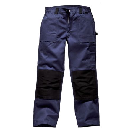 UK-Bib and Brace Overalls Mens Work Trousers Bib Pants Knee Pad Multi Pocket 