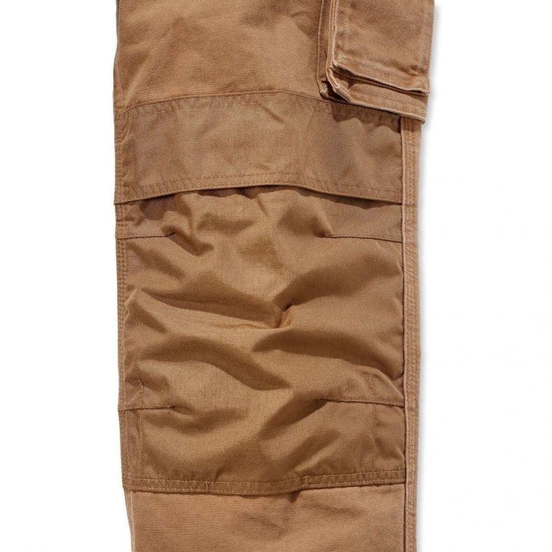 Carhartt Men's Multi Pocket Washed Duck Pant Work Utility Brown, 38 W/32 L  : Amazon.co.uk: Fashion
