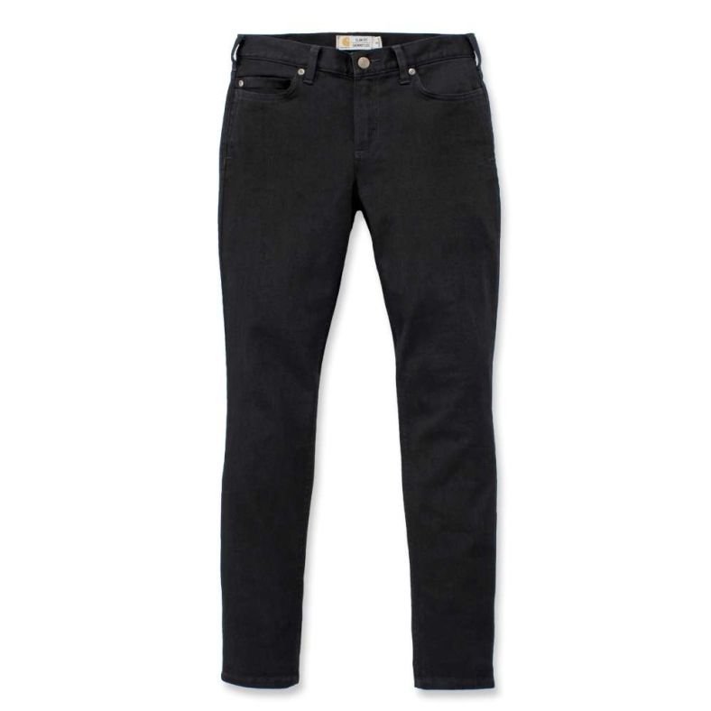 Carhartt Womens Layton Slim Fit Denim Work Jeans Trousers