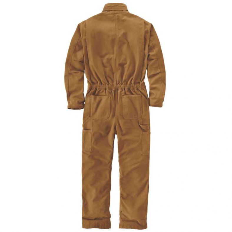 Carhartt Mens Washed Duck Durable Insulated Coverall Brookes