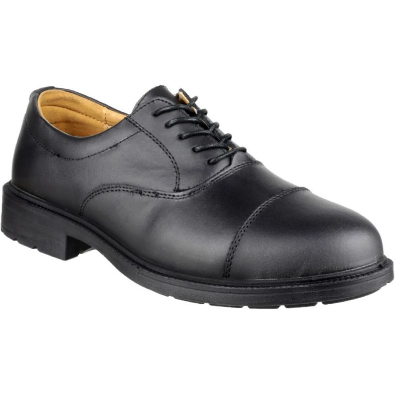 Amblers Safety Mens FS43 Work Leather Lace Up Oxford Shoes UK Size 10 EU 44