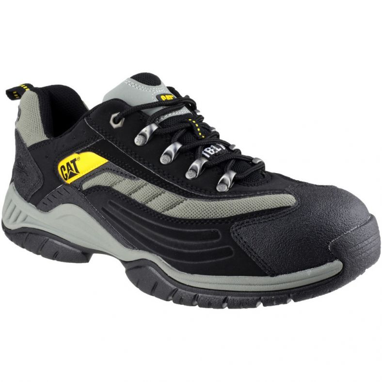 CAT Workwear Mens Workwear Moor Slip Resistant Safety Trainers SRA Brookes